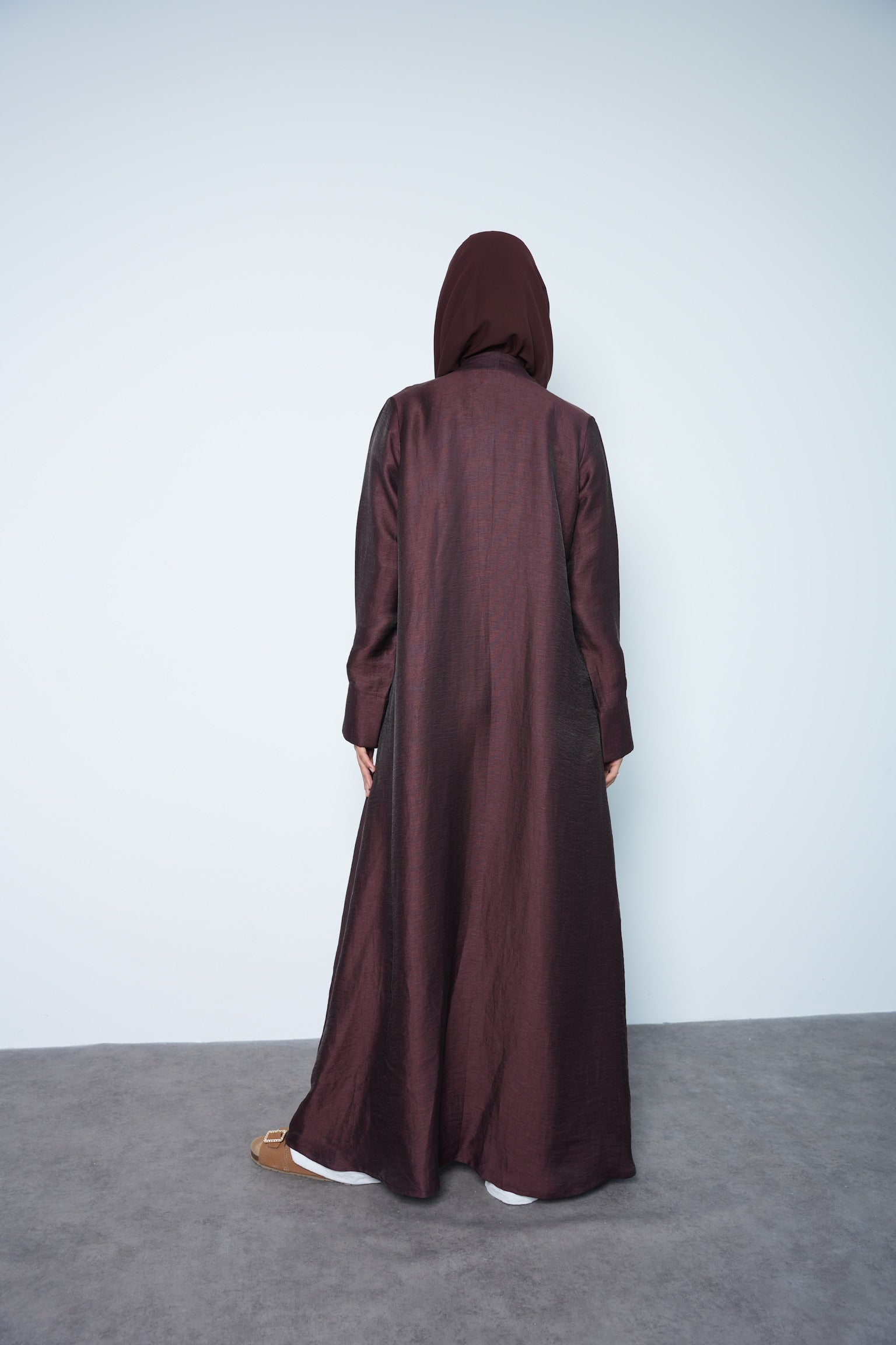 Maroon linen